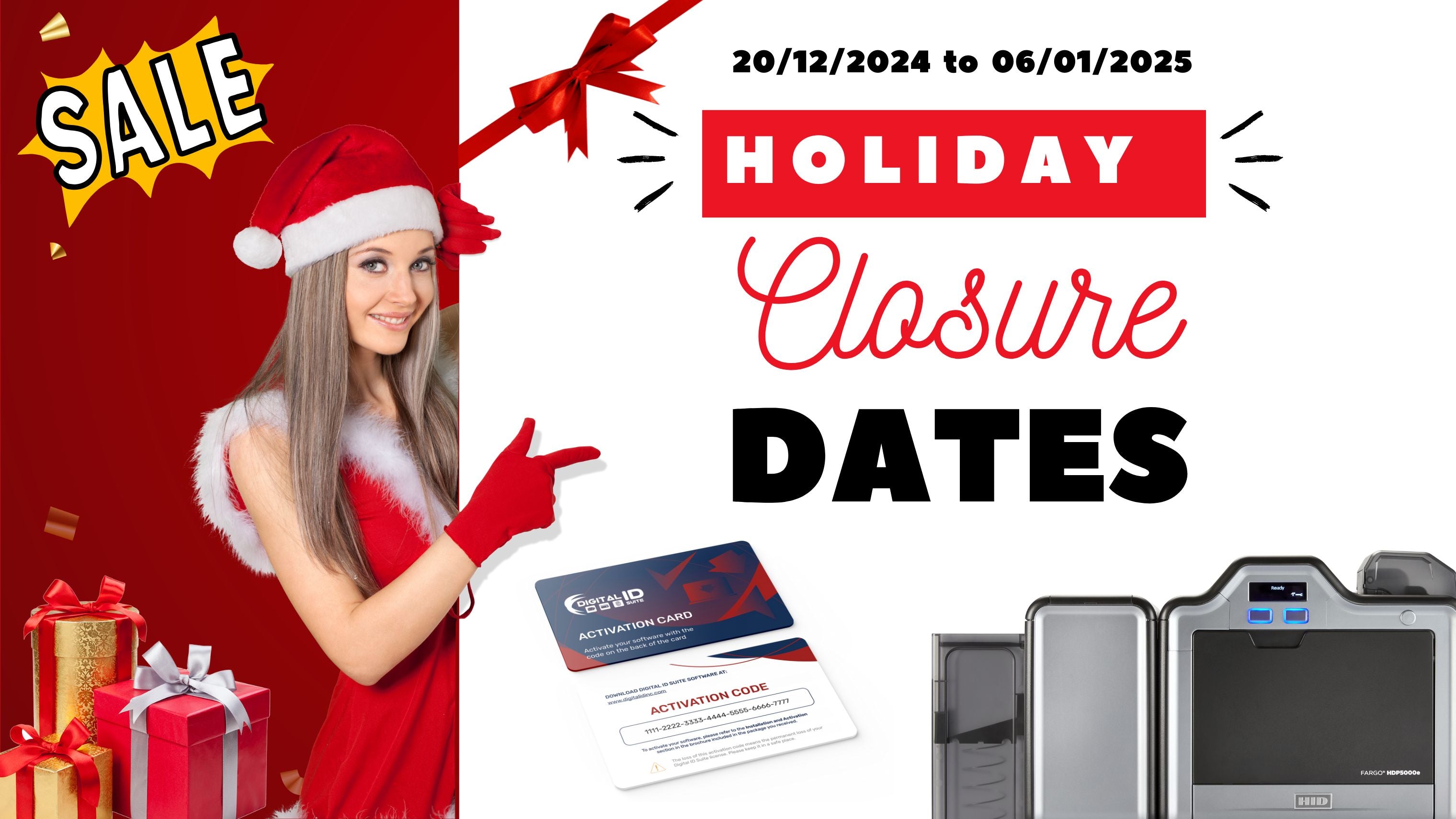 Season's Greetings, Extended Black Friday Deals, & Exciting New Products from Digital ID!