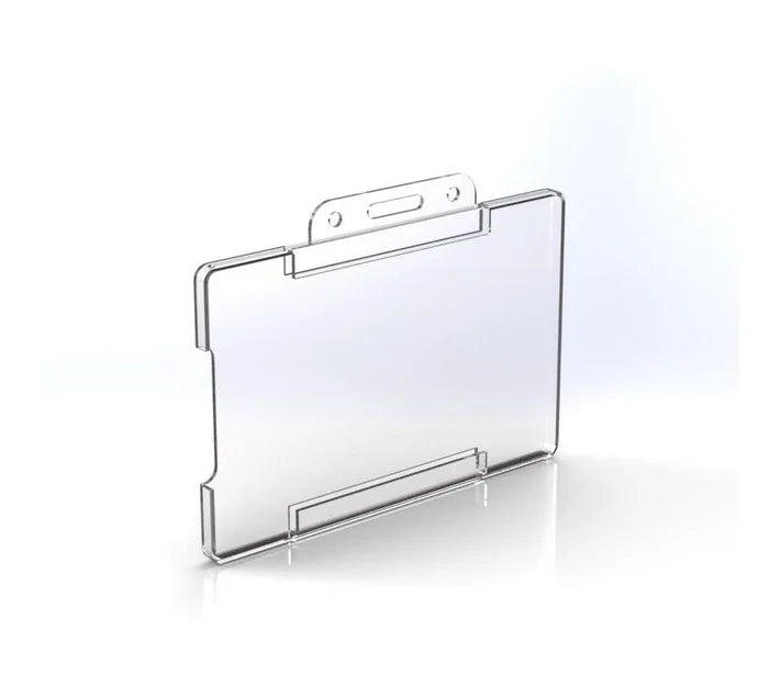 Clear Landscape Card Holders - Pack of 100