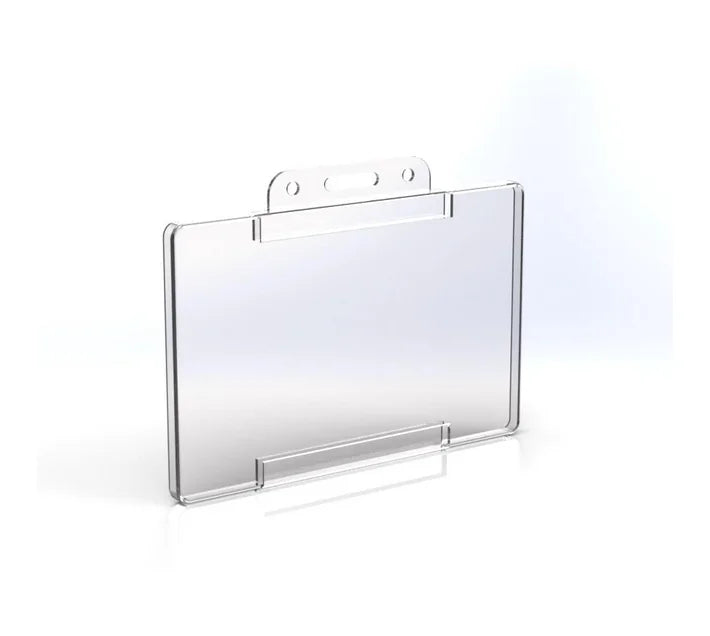 Clear Landscape Card Holders - Pack of 100