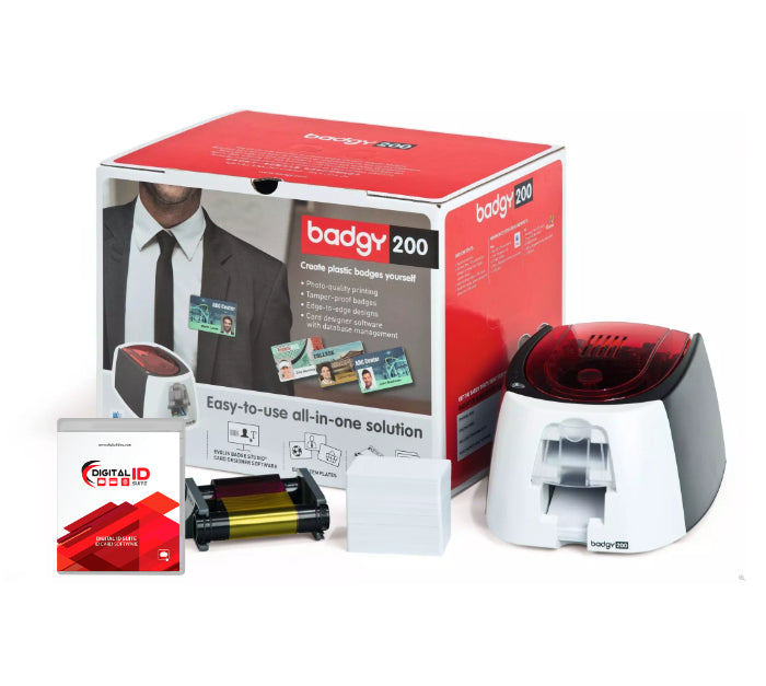 Evolis Badgy 200 Single-Sided ID Card Printer