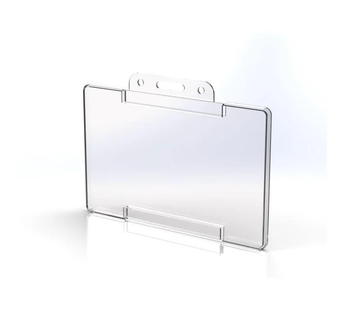 Clear Landscape Card Holders - Pack of 100