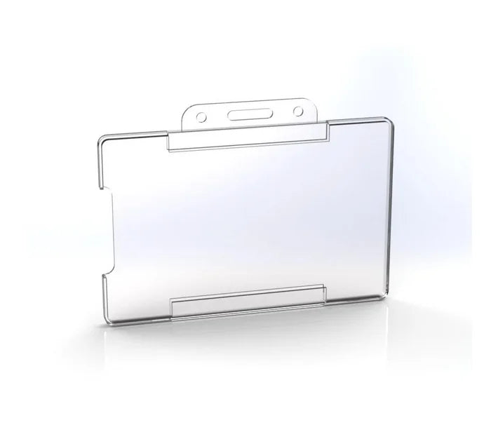 Clear Landscape Card Holders - Pack of 100