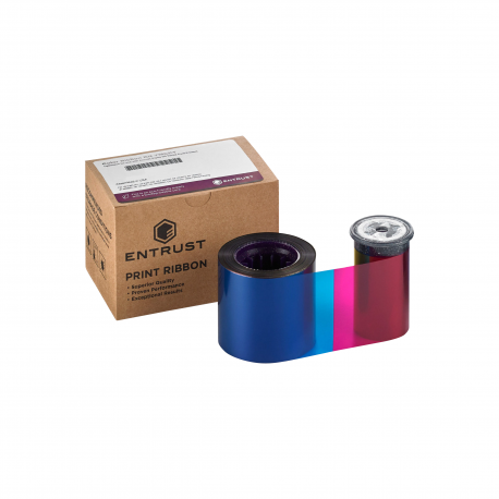 Entrust Sigma Series DS1, DS2 and DS3 YMCKT Ribbon - 500 Prints