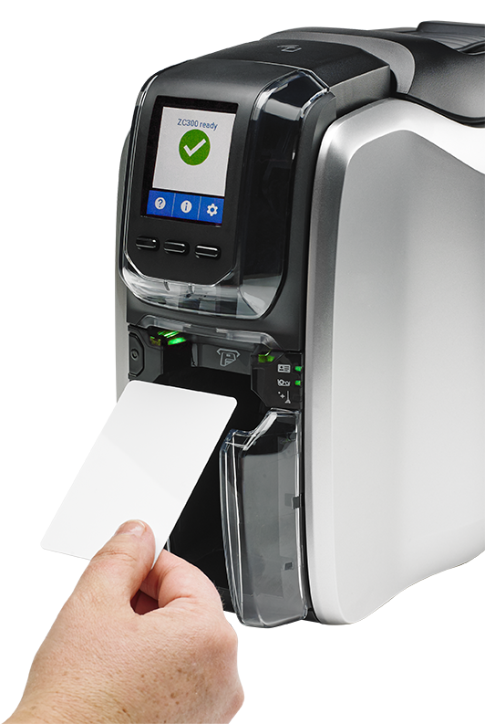 Zebra ZC300 Single-Sided ID Card Printer